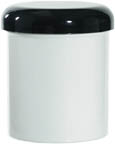 SPECTRUM LABS Stock Package Jar 16 oz Black Top