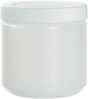 SPECTRUM LABS Stock Package Jar 16 oz White Top