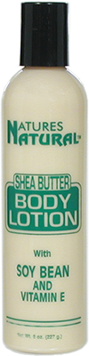 Natures Natural SHEA BUTTER BODY LOTION 8 oz