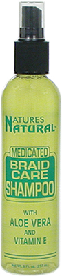 Natures Natural MEDICATED BRAID CARE SHAMPOO 8 oz