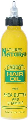 NATURES NATURAL Carrot Hair Oil 6 oz