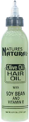 NATURES NATURAL Olive Oil Hair Oil 6 oz